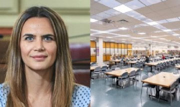 Amalia Granata criticó el estado de un aula de la Universidad de la Matanza en Twitter y la fulminaron