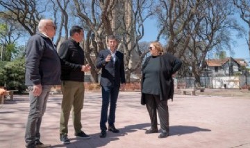 San Isidro: etapa final de las obras de restauración de la Plaza Mitre