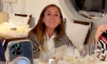Violento escrache a Victoria Tolosa Paz en un restaurante de Cariló: "¿Va al paro del miércoles?"