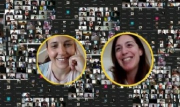 María Eugenia Vidal y Verónica Barbieri mantuvieron un encuentro virtual para más de 400 jóvenes del PRO