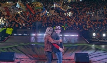 La Renga lanzó una fuerte advertencia a Milei durante su show en Cosquín: "El león está cagadísimo de hambre"