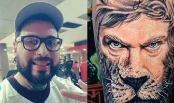 De no creer: Se realizó un tatuaje de la cara Javier Milei y ahora sueña con que lo vea