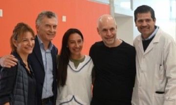 Rodríguez Larreta y Macri recorrieron una escuela en Nueva Pompeya: "Entendemos a la educación como política de Estado"