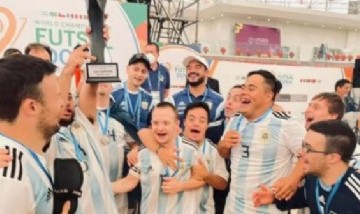 Argentina fue subcampeón en el Mundial de Futsal para personas con síndrome de Down
