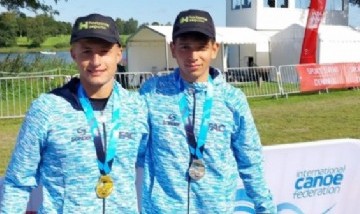 Dos jóvenes argentinos se consagraron campeones mundiales de canotaje en Dinamarca