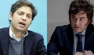 Javier Milei le contestó un tuit a una cuenta fake pensando que era Axel Kicillof