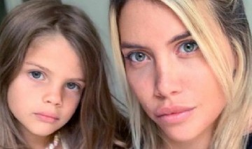 Wanda Nara conmovida por el gesto ecologista de su hija Francesca Icardi