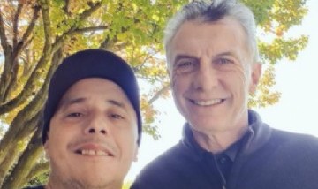 El Dipy, luego de juntarse con Macri: "Este país es hermoso, lástima que está lleno de argentinos"