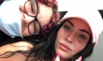 Locura: Megan Fox provocó revuelo en el aeropuerto al llegar a la Argentina