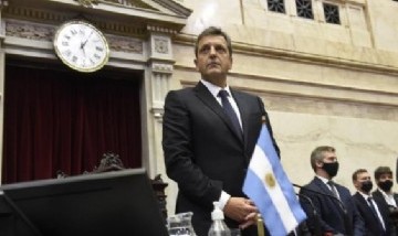 Sergio Massa: "Es un error pensar en 2023, este no es un año electoral"