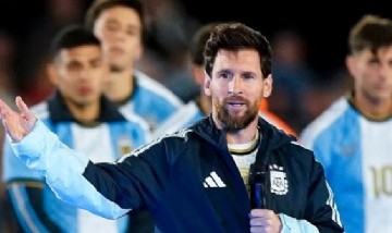 Messi en su despedida: "Estoy orgulloso de ser argentino y de haber cumplido mi sueño con ustedes"