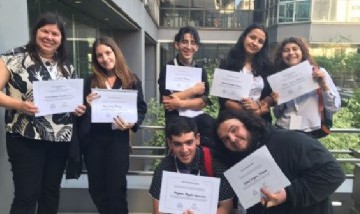 Estudiantes de Baradero dijeron presente en el Congreso de la Nación