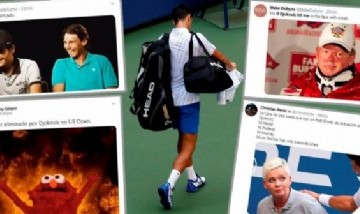 Los mejores memes tras la descalificación de Novak Djokovic del US Open