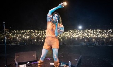 En el Hipódromo de Palermo, Natalie Pérez presentó Detox, el disco que sacó en 2020