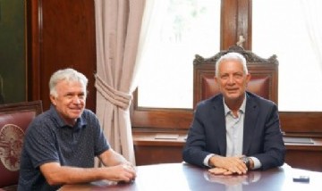 Balor se reunió con Alak y avanzaron en una agenda común de trabajo entre Berazategui y La Plata