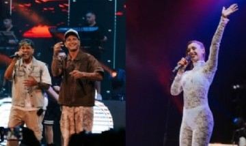 La última romántica: cantante argentina le pidió casamiento a su novio en medio de un show