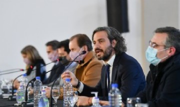 Santiago Cafiero en su visita a Entre Ríos: "Las obras que se realizan, son los cimientos para la Argentina del futuro"