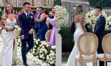La Scaloneta de fiesta: Mirá la lujosa boda de Lautaro Martínez y Agustina Gandolfo