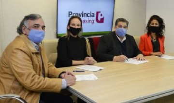 Provincia Leasing cerró acuerdos para asistir siete municipios bonaerenses durante la pandemia