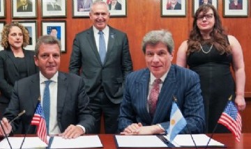 Argentina firmó un convenio con los Estados Unidos en el marco del acuerdo con el Club de París