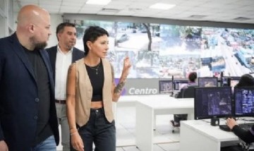 Mayra Mendoza recorrió el Centro de Emergencias de Quilmes y supervisó un nuevo operativo de seguridad en el oeste del distrito