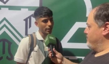 Tiago Esidín, el joven de 19 años que emocionó a todos: primer gol en Ferro y un abrazo eterno con su papá