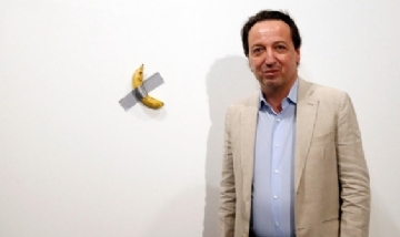 Se comieron la banana vendida por US$ 120.000 en plena exposición de arte