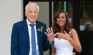 Las fotos del casamiento de Alberto Cormillot con Estefanía Pasquini