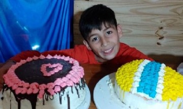Joaquín Nahuel, el nene que se hizo conocido por hacer tortas, fue víctima de discriminación