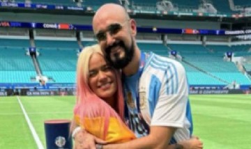 Abel Pintos y Karol G sellaron la paz entre Argentina y Colombia tras la final de la Copa América