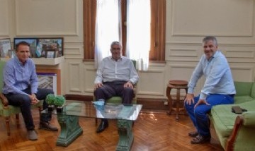 Britos se reunió con el ministro Gabriel Katopodis para generar nuevos proyectos para Chivilcoy