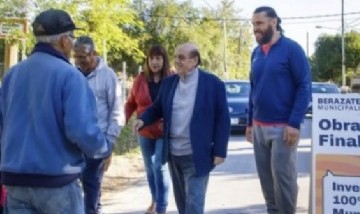 Juan José Mussi inauguró nuevas cuadras de pavimento en Berazategui