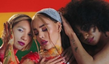 Danna Paola lanzó "TQ y Ya", canción en apoyo a la comunidad LGBT en el mes del Orgullo.