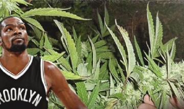 Kevin Durant habló a favor del consumo de cannabis en la NBA