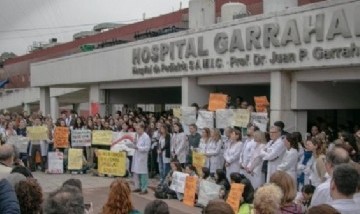 El testimonio de una pediatra del Hospital Garrahan conmovió en las redes en el medio del reclamo