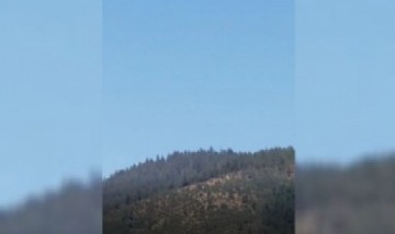 Furor en las redes: filmó el paso exacto de un OVNI