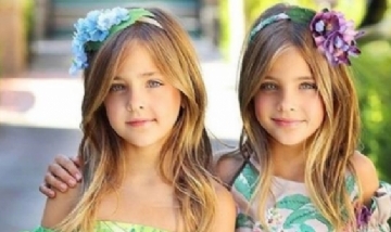 Modelos centennials: Las gemelas "más lindas del mundo"