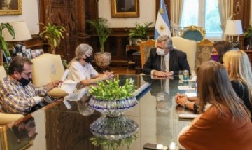 Caso Úrsula Bahillo: Alberto Fernández recibió a sus padres