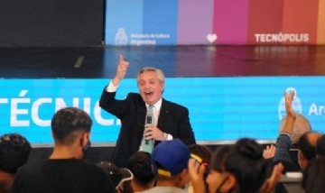 Alberto Fernández anunció la construcción de 100 escuelas técnicas en todo el país