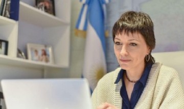 Mayra Mendoza anunció el convenio para capacitaciones virtuales en género y diversidad sexual en el deporte