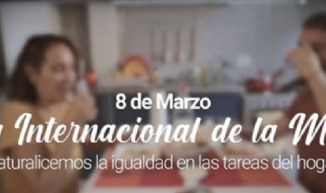AySA lanzó en el Día de la Mujer una campaña de concientización sobre las tareas de cuidado relacionadas con el agua