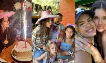 Así fue el festejo de cumpleaños de la China Suárez con la presencia de Marcos Ginocchio