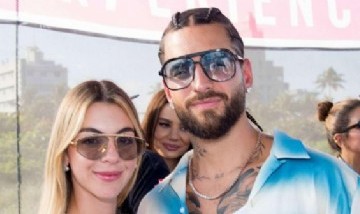 Nació París, la hija de Maluma y Susana Gómez: la primera y tierna foto de la bebé