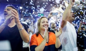 Cecilia Moreau: "Las mujeres bonaerenses van a llevar a Sergio y Axel al triunfo"