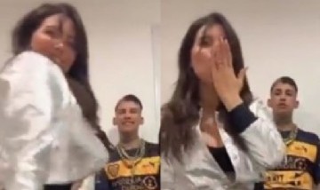 Video: Wanda Nara volvió a mostrarse con L-Gante tras la vuelta de Icardi a Turquía