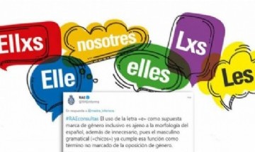 Lenguaje inclusivo: la RAE confirma que el uso de la "e" es innecesario por ahora