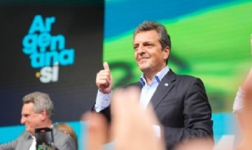 Sergio Massa convocó a radicales, peronistas y votantes de izquierda: "La grieta se murió"