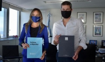 Galmarini y Lammens firmaron un convenio para construir y mejorar obras en Tigre
