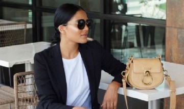 Las celebridades apuestan por el traje sastre con zapatillas, la tendencia cómoda y elegante