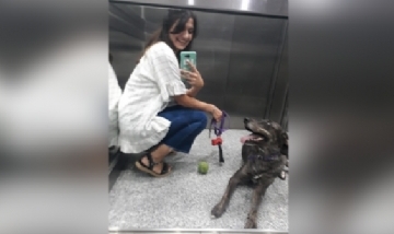 Mari y Tacu volviendo de jugar en La Plata, Bs. As.